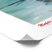 水中のニンフ ポスター (角)