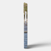 水中のワニの泳ぐ姿 自然野生生物写真 Case-Mate iPhoneケース (裏面 / 左)