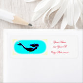 水中の人魚 ラベル (インサイチュ)