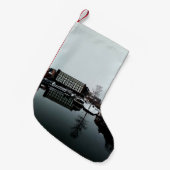 水中の反射 スモールクリスマスストッキング (正面 (吊り時))