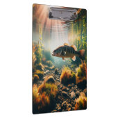 水中の大きな口のベース クリップボード (右)