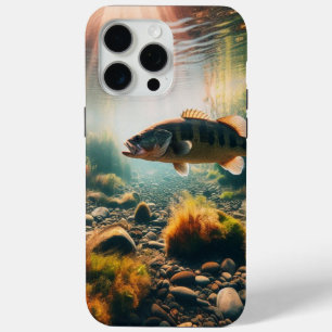 水中の大きな口のベース iPhone 15 PRO MAXケース