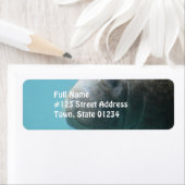 水中の大型マナティー ラベル (インサイチュ)