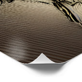 水中の女性ディストピア抽象芸術AIアート ポスター (コーナー)