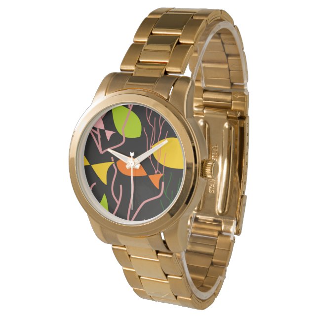 水中の小魚 腕時計 (アングル)