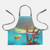 水中の愛 エプロン (正面)