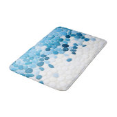 水中の模造小石道 バスマット (アングル)