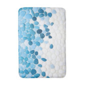 水中の模造小石道 バスマット (正面縦)