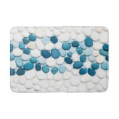 水中の模造小石道 バスマット (正面)