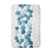 水中の模造小石道 バスマット (正面縦)