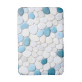 水中の模造小石道 バスマット (正面縦)