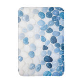 水中の模造小石道 バスマット (正面縦)