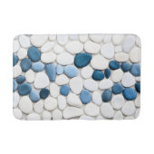 水中の模造小石道 バスマット (正面)