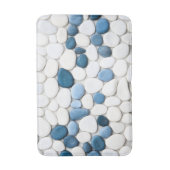 水中の模造小石道 バスマット (正面縦)