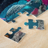 水中の水彩風景 ジグソーパズル (側面)