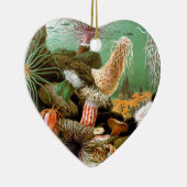 水中の海のアネモネ セラミックオーナメント (右)