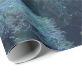 水中の海の世界と夏の物語 ラッピングペーパー (ロールコーナー)