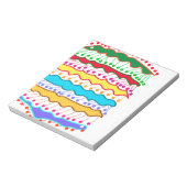 水中の生き物の生存 ノートパッド (回転)