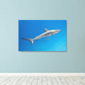 水中の生活：カルチャヒヌスpereziで泳ぐ キャンバスプリント (インサイチュ (ウッドフロア))