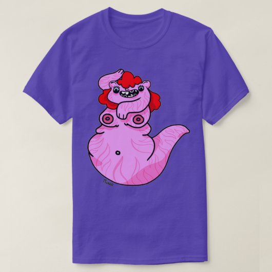 水中の痛み Tシャツ (デザイン正面)