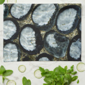 水中の石 キッチンタオル (折り畳み)