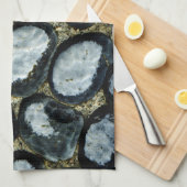 水中の石 キッチンタオル (四つ折り)