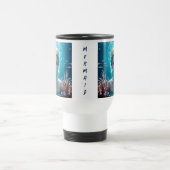 水中の美しい人魚 トラベルマグ (中央)