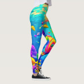 水中の色の世界 レギンス (右)