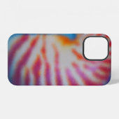 水中の貝殻 iPhoneケース (裏面横)