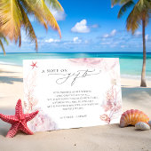 水中の願い事の結婚贈り物に注意 エンクロージャーカード