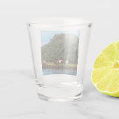 水中の馬 – コスタリカ ショットグラス (裏面)