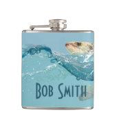 水中の魚 フラスク (正面)