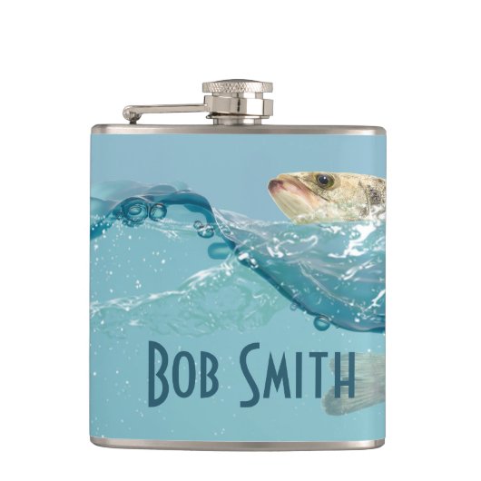 水中の魚 フラスク (正面)