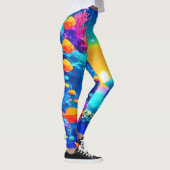 水中の鮮やか楽園が見つかった レギンス (右)