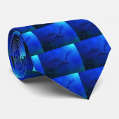 水中イルカ ネクタイ (ロール)