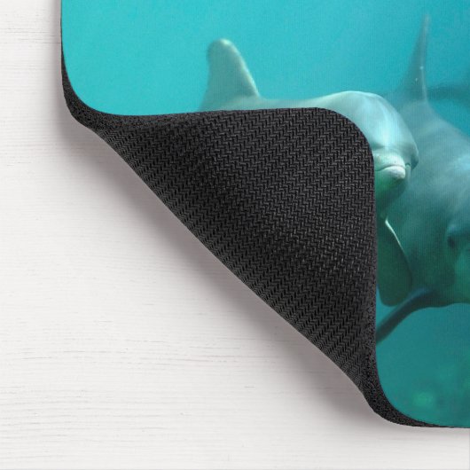 水中イルカ マウスパッド (コーナー)