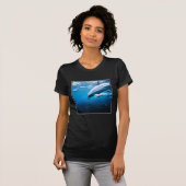 水中イルカ Tシャツ (正面フル)