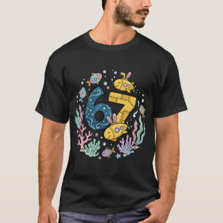 水中イースター67ウサギ潜水艦アドベンチャー Tシャツ