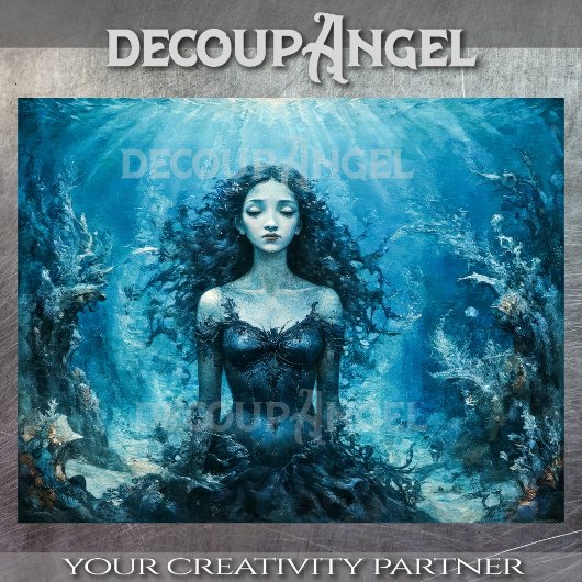 水中ウィスパー – デコページ – 薄葉紙