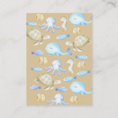 水中ウィムシー表示シャワー エンクロージャーカード (裏面)