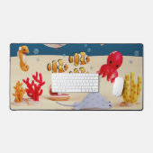 水中オアシスデスクマット デスクマット (キーボード&マウス)