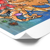 水中オーケストラ20x16 ポスター (角)