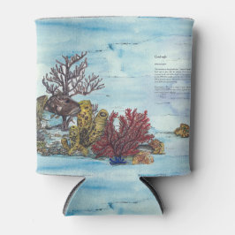 水中カラフルコーラルリーフハ色彩の鮮やかンド 缶クーラー