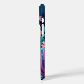 水中カラフルサンゴ礁および魚海生物 Case-Mate iPhoneケース (裏面 / 左)