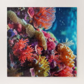 水中カラフルサンゴ ジグソーパズル (横)