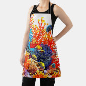 水中カラフルシーライフデザイン エプロン (インサイチュ)