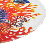 水中カラフルシーライフデザイン カッティングボード (角)