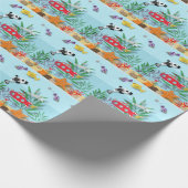 水中カラフルシーン ラッピングペーパー (角)