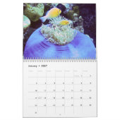 水中カレンダー – パラオ カレンダー (1月 2027)