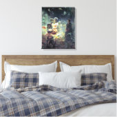 水中キングダムキャンバスプリント キャンバスプリント (インサイチュ (寝室))